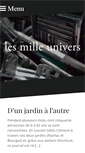 Mobile Screenshot of mille-univers.net